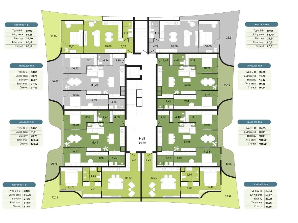 Bamboo Forest — Floor plans 10