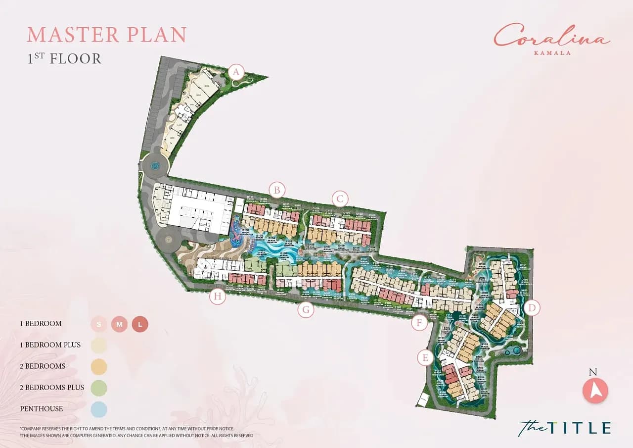 The Title Coralina — Floor plans 1