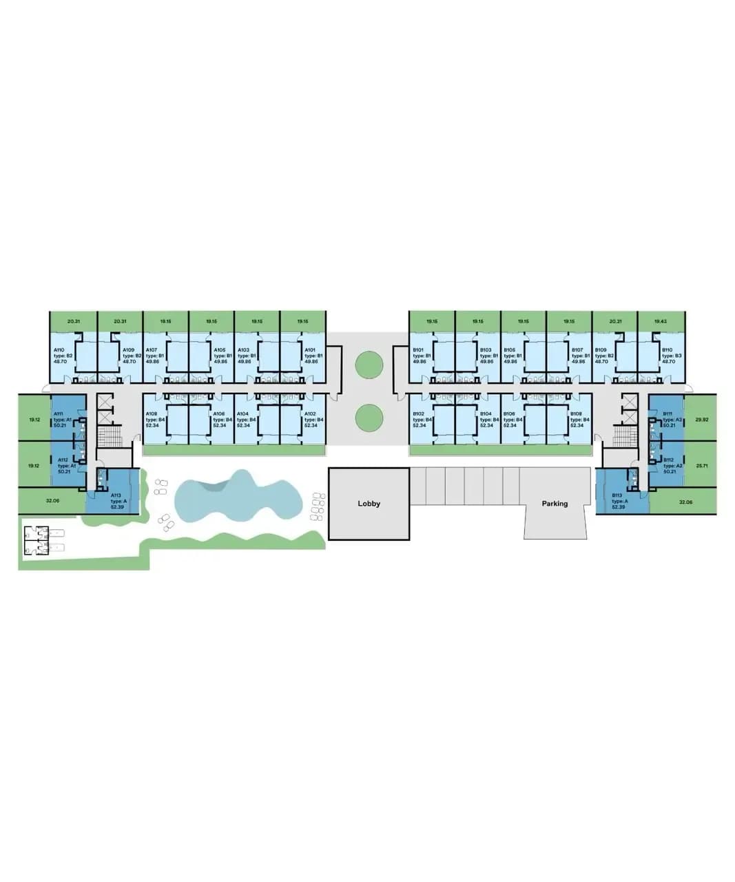 Essence — Floor plans 1