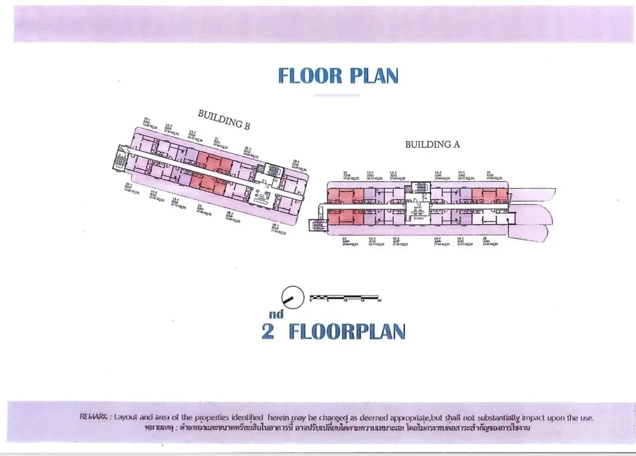 Fantasea Condo Kamala — Floor plans 4