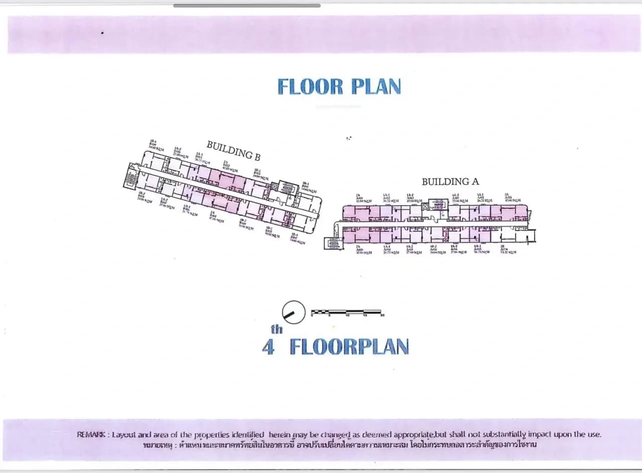 Fantasea Condo Kamala — Floor plans 6