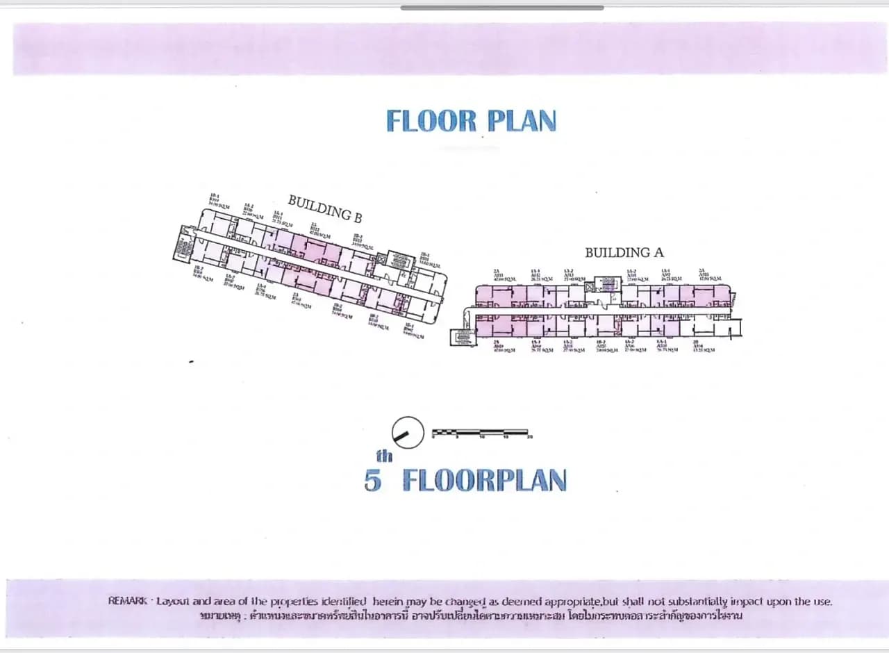 Fantasea Condo Kamala — Floor plans 7