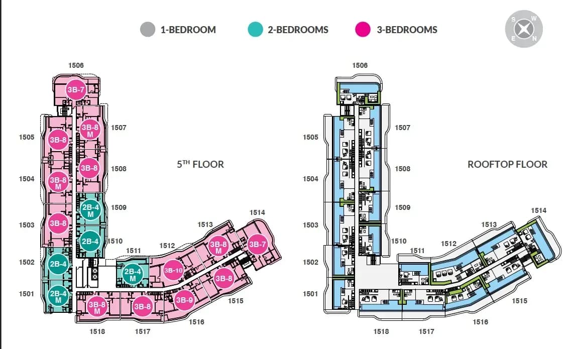 Laguna Beach Residences Bayside — Floor plans 3