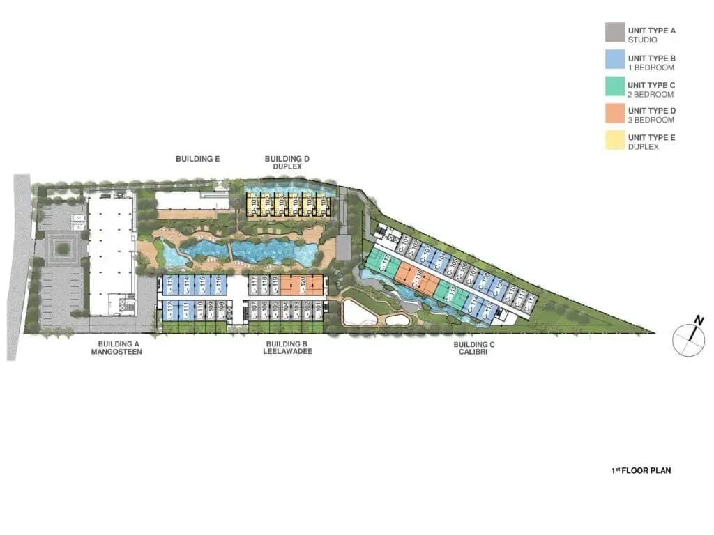 Layan Green Park — Floor plans 1