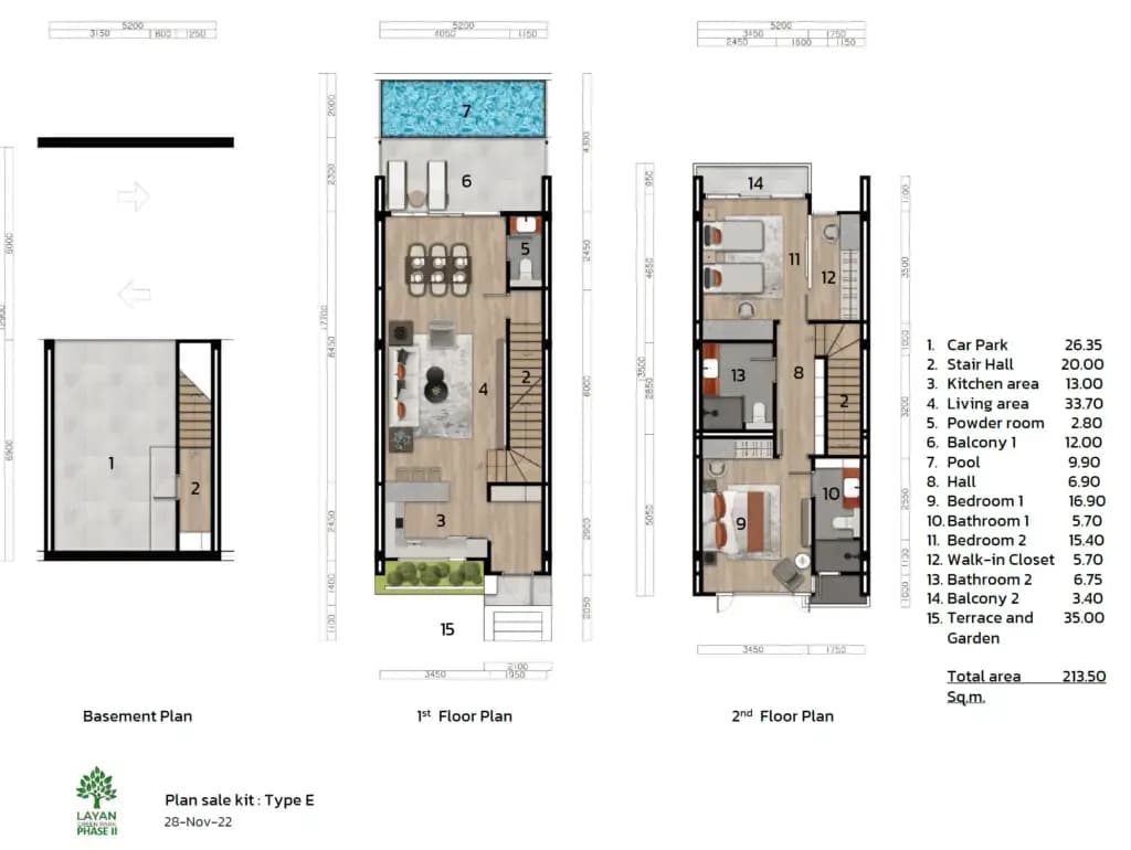 Layan Green Park 2 — Floor plans 3