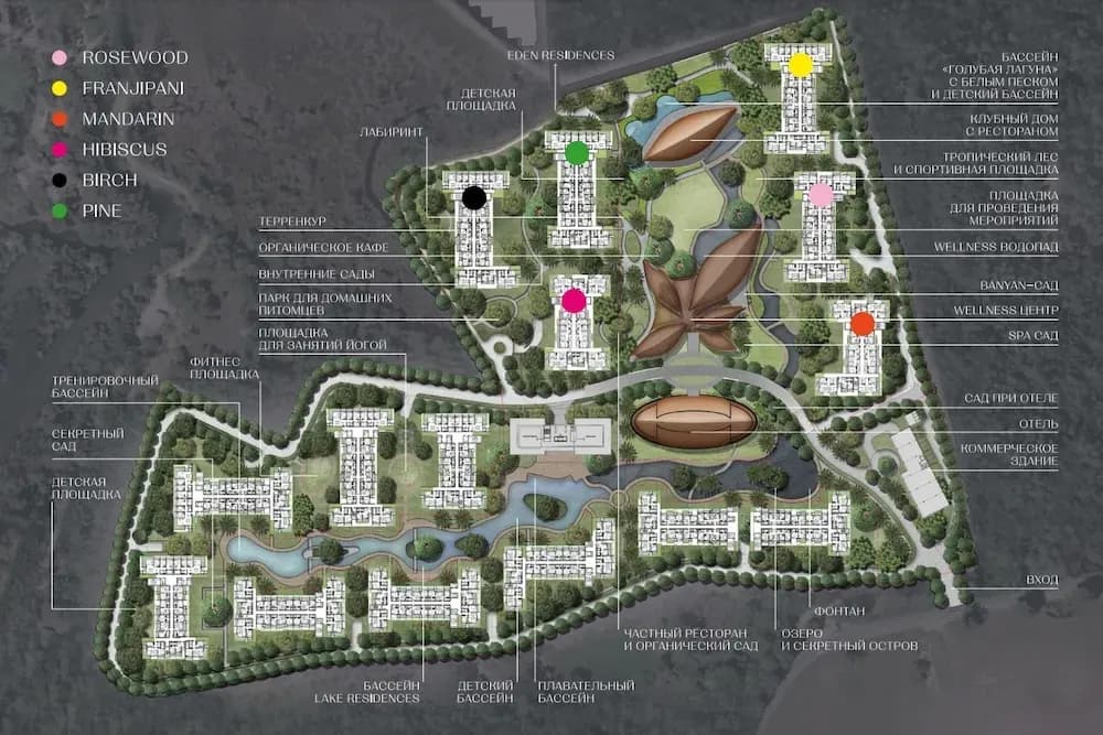 Park Residence — Floor plans 2