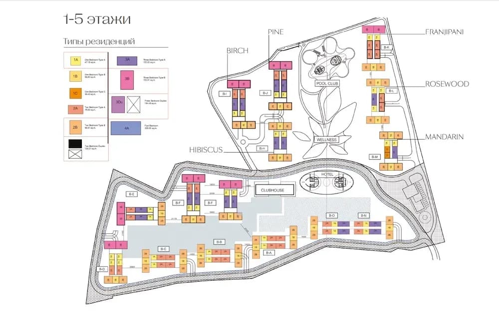Park Residence — Floor plans 8