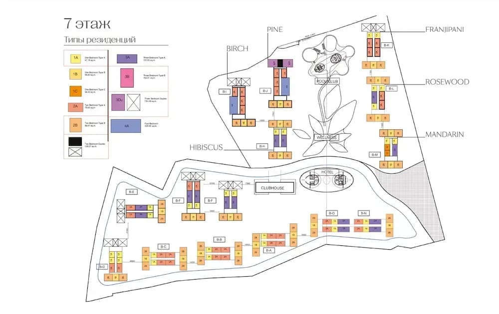Park Residence — Floor plans 9