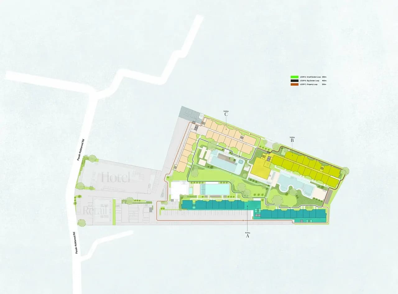 PEYLAA Phuket — Floor plans 1