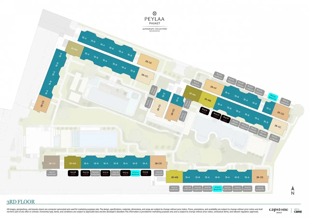 PEYLAA Phuket — Floor plans 4