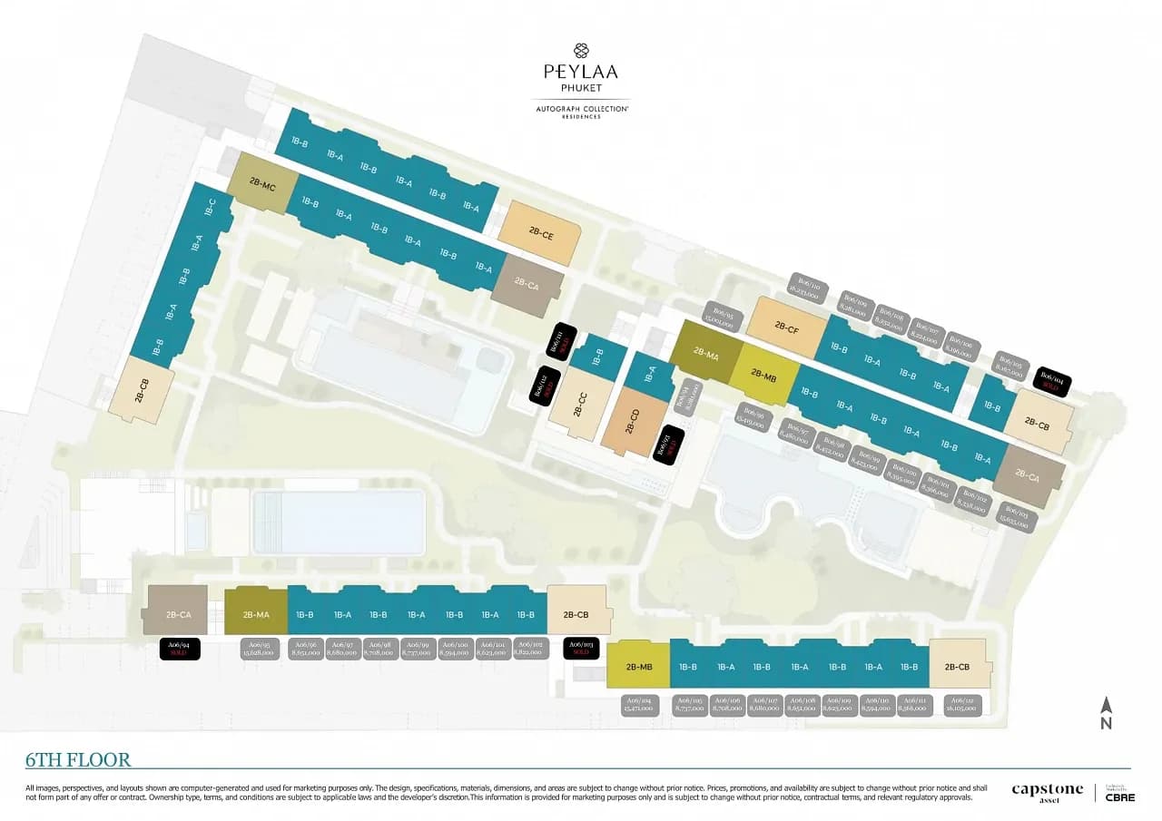 PEYLAA Phuket — Floor plans 7