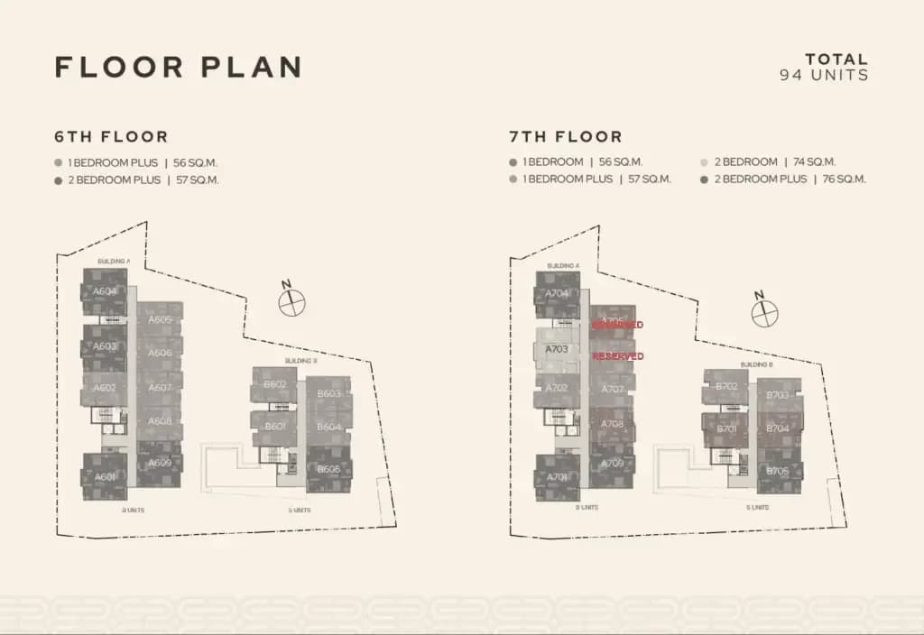 The Balance By The Beach — Floor plans 4