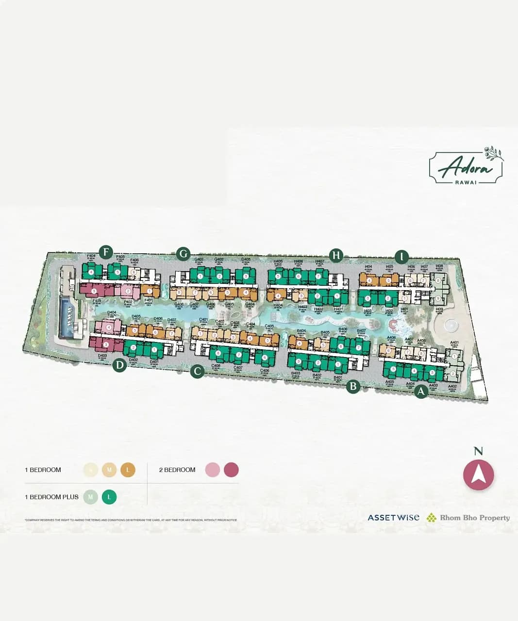 The Title Adora Rawai — Floor plans 4