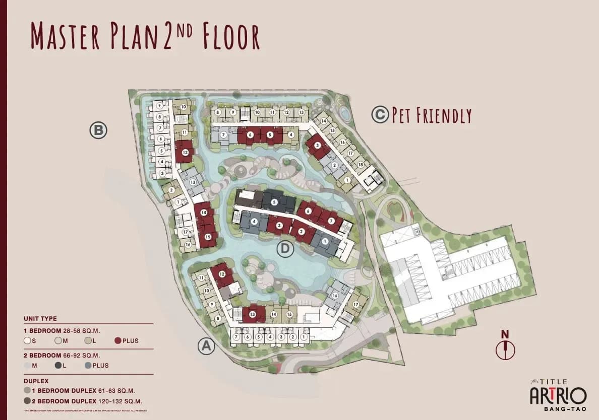 The Title Artrio — Floor plans 2