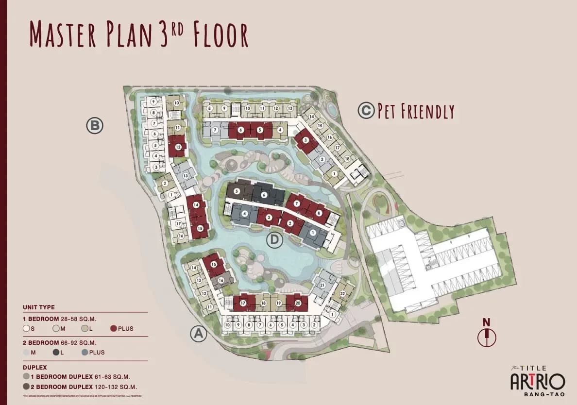 The Title Artrio — Floor plans 3
