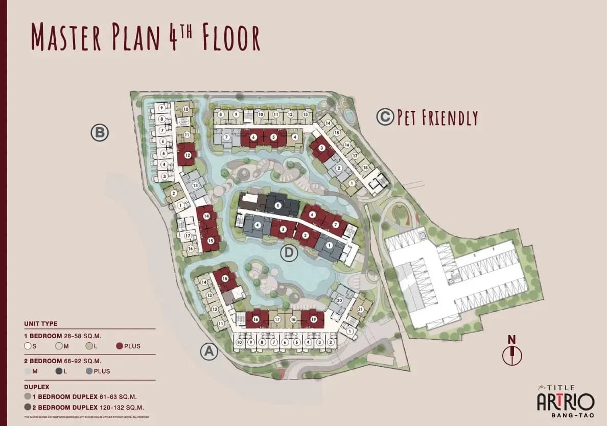 The Title Artrio — Floor plans 4