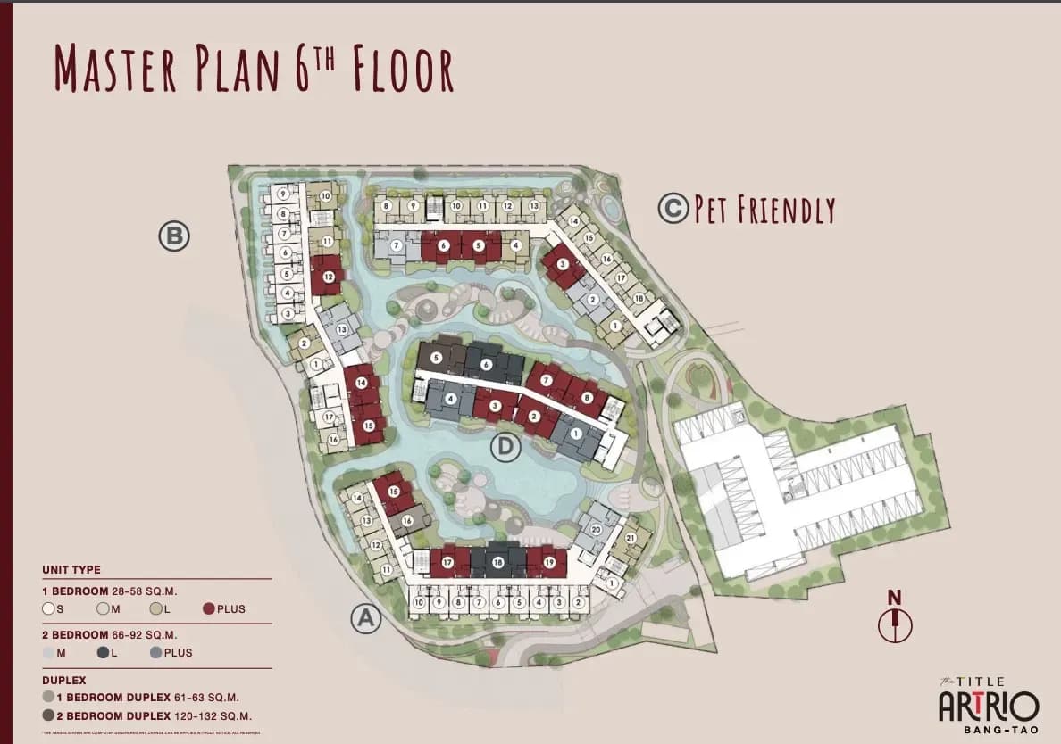 The Title Artrio — Floor plans 6