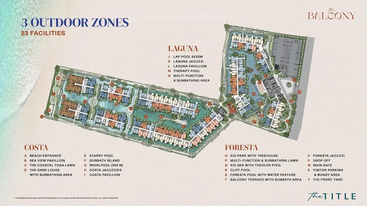 The Title Balcony — Floor plans 2