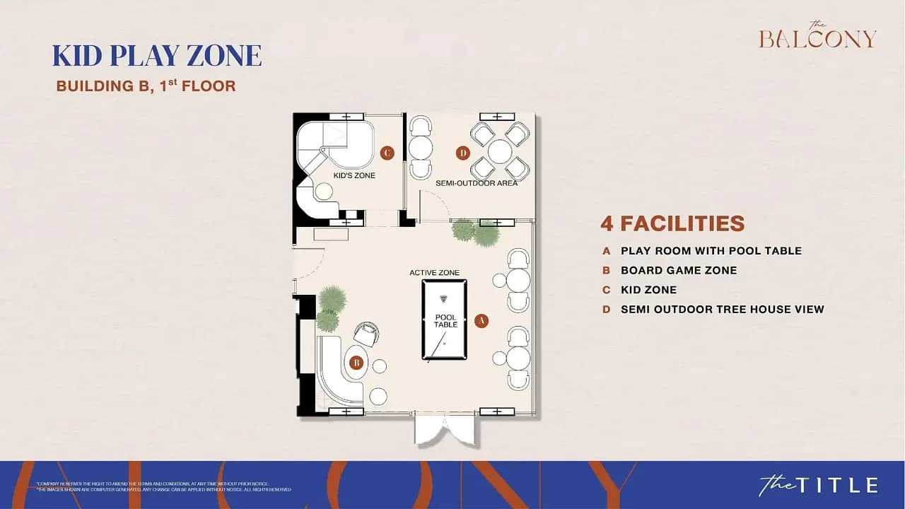 The Title Balcony — Floor plans 6