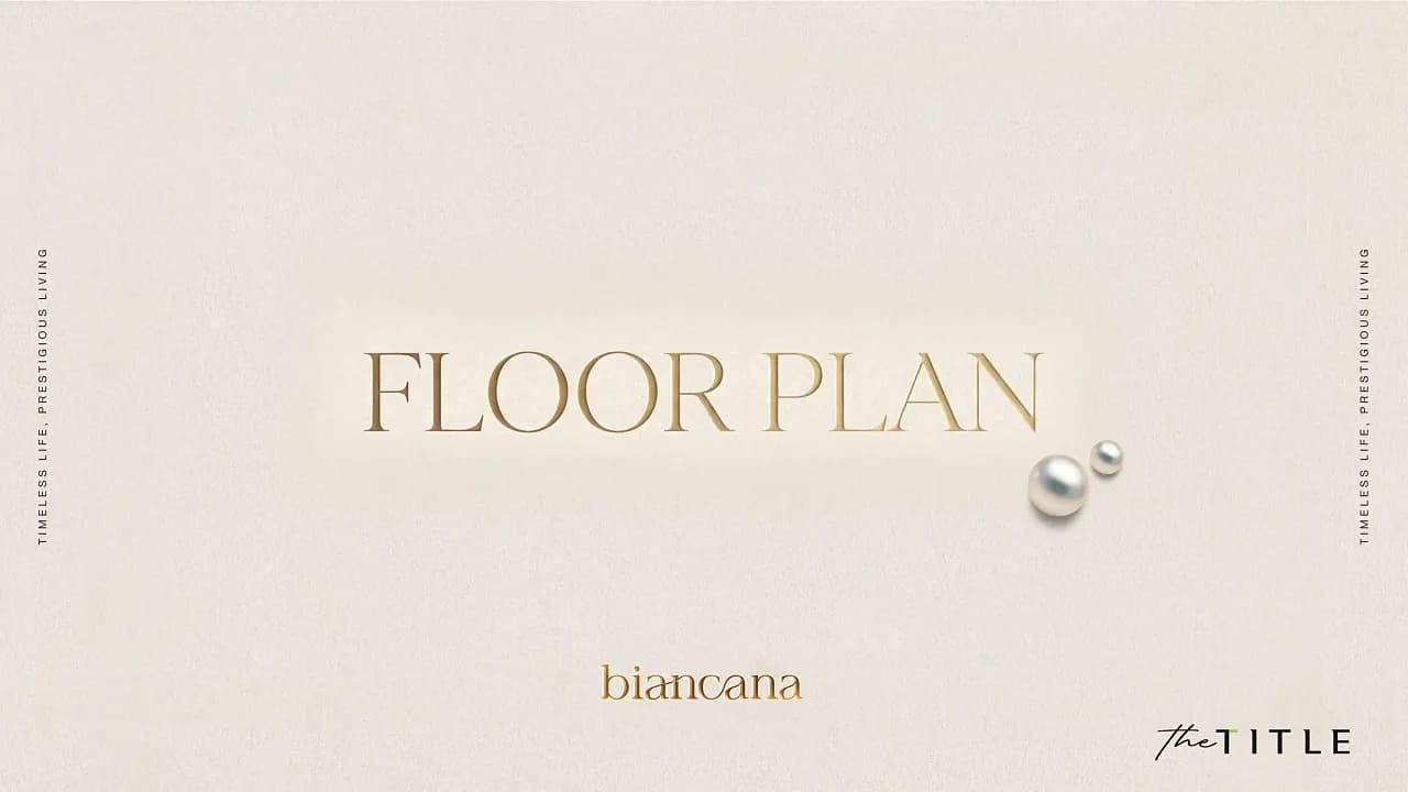 The Title Biancana — Floor plans 5