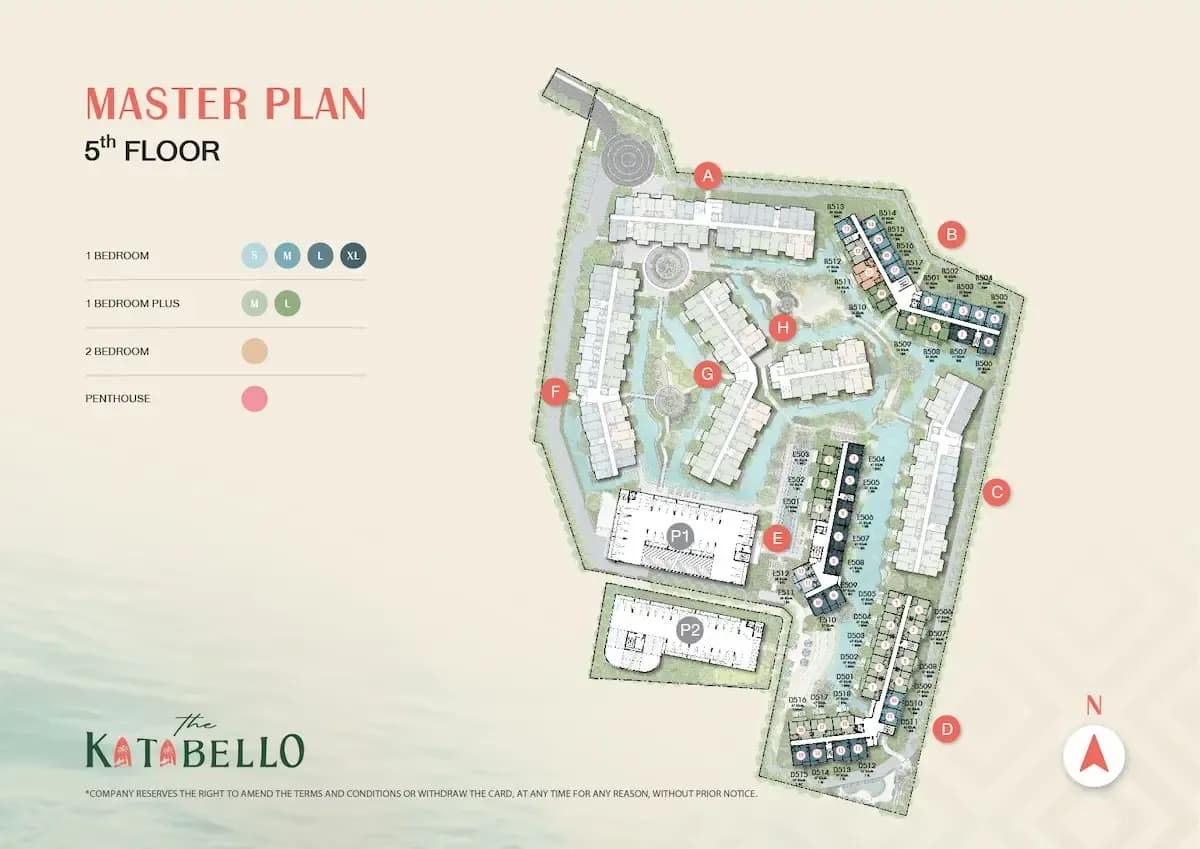 The Title Katabello — Floor plans 5