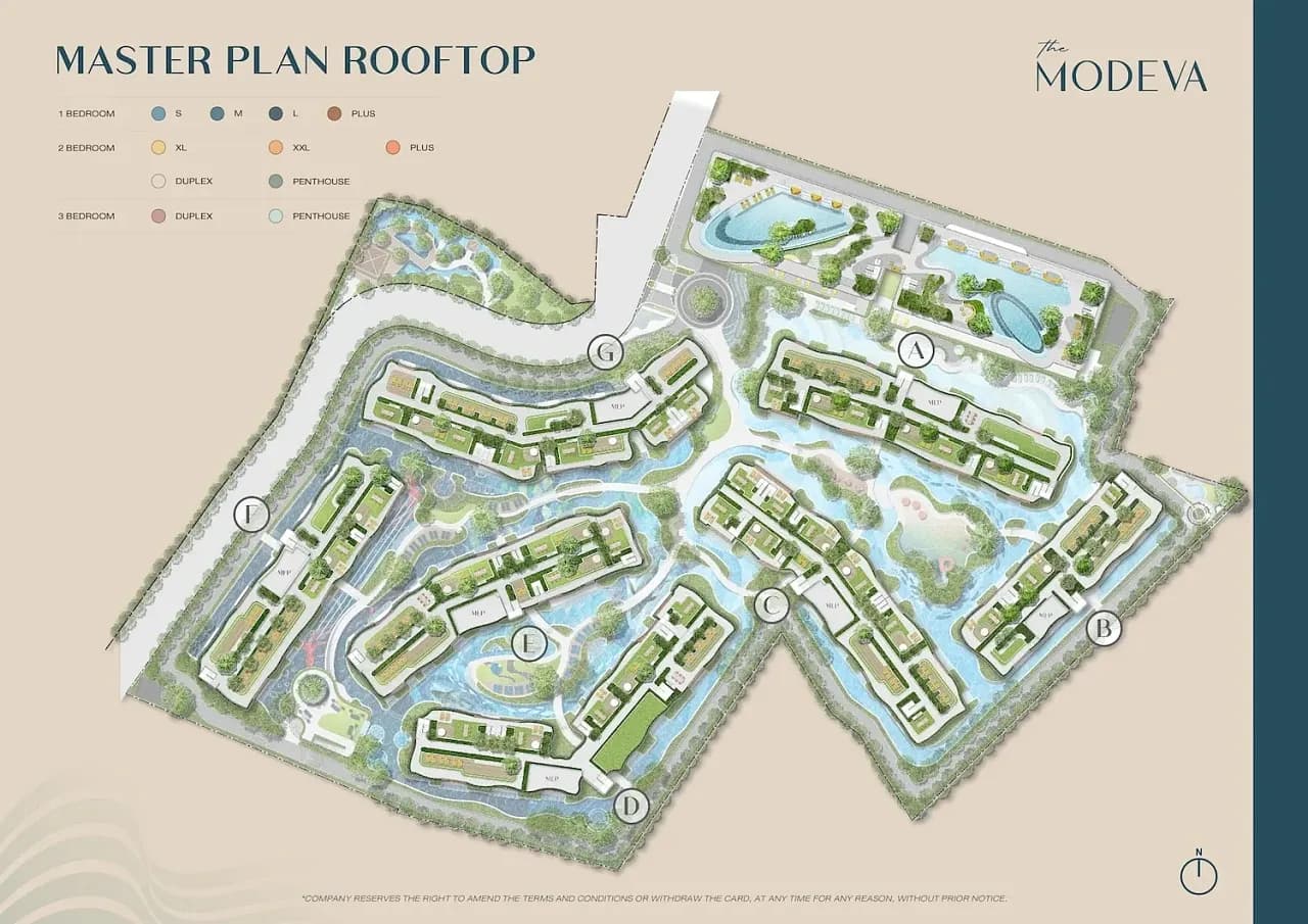 The Title Modeva — Floor plans 8
