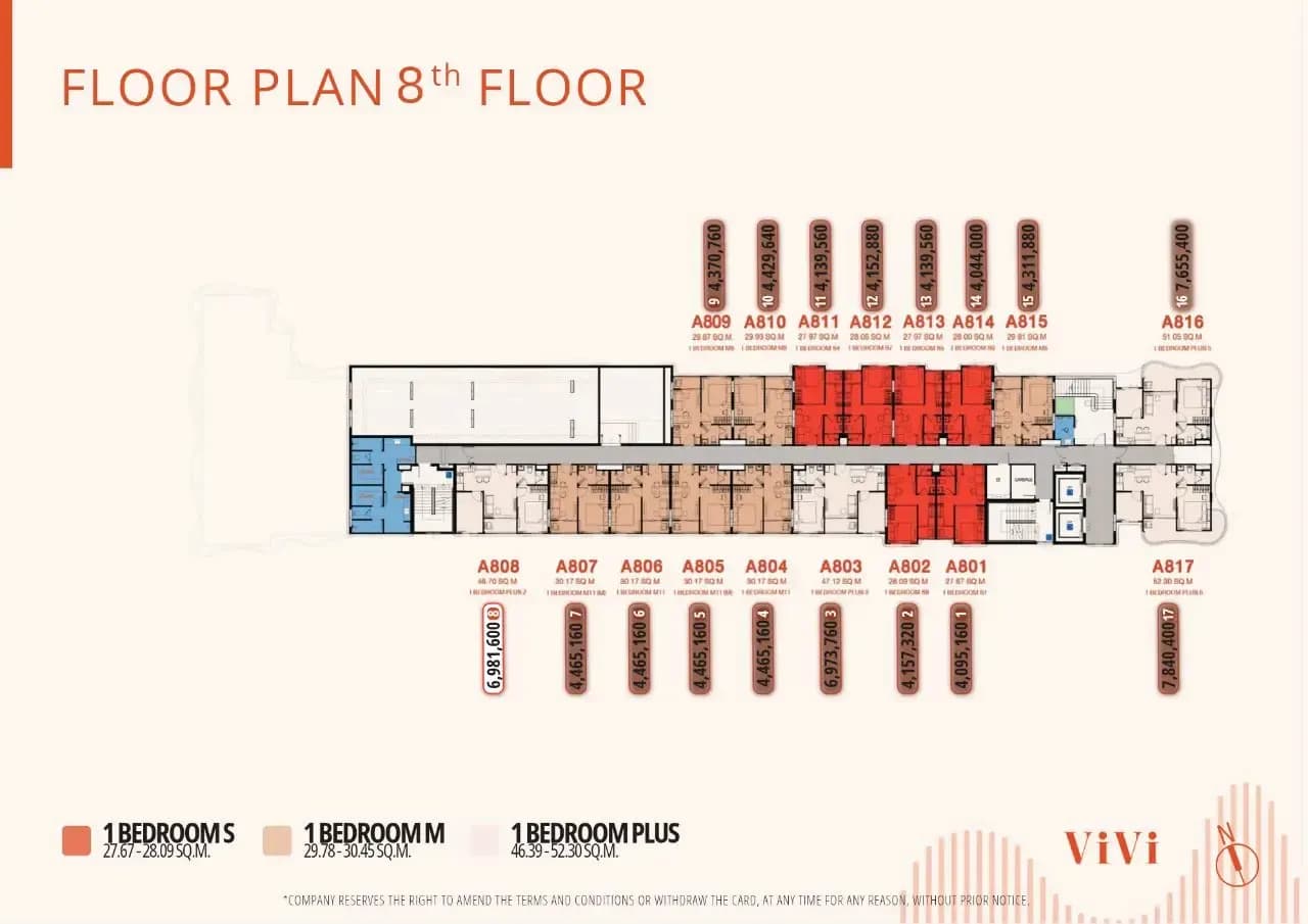 The Title VIVI — Floor plans 8