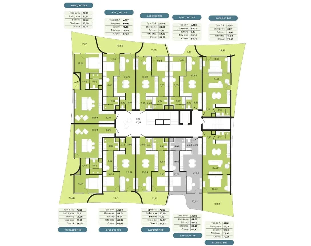 Bamboo Forest — Floor plans 2