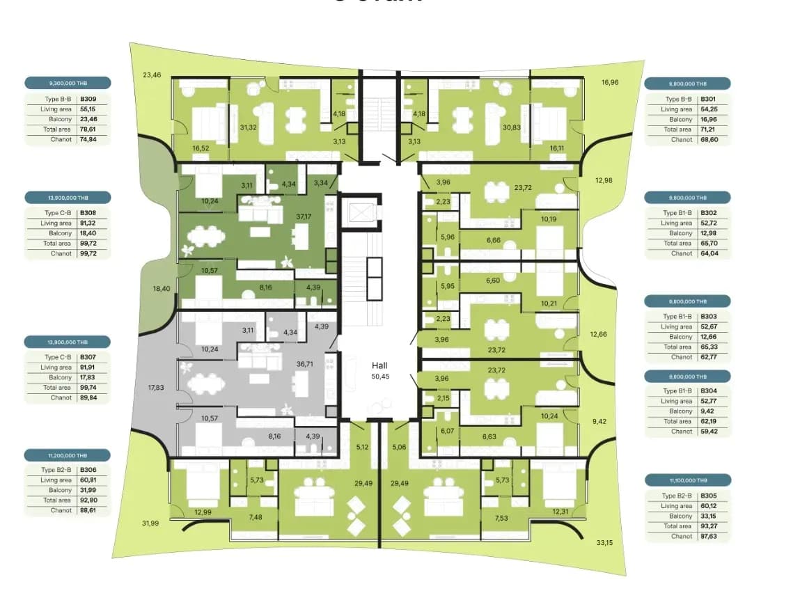 Bamboo Forest — Floor plans 9