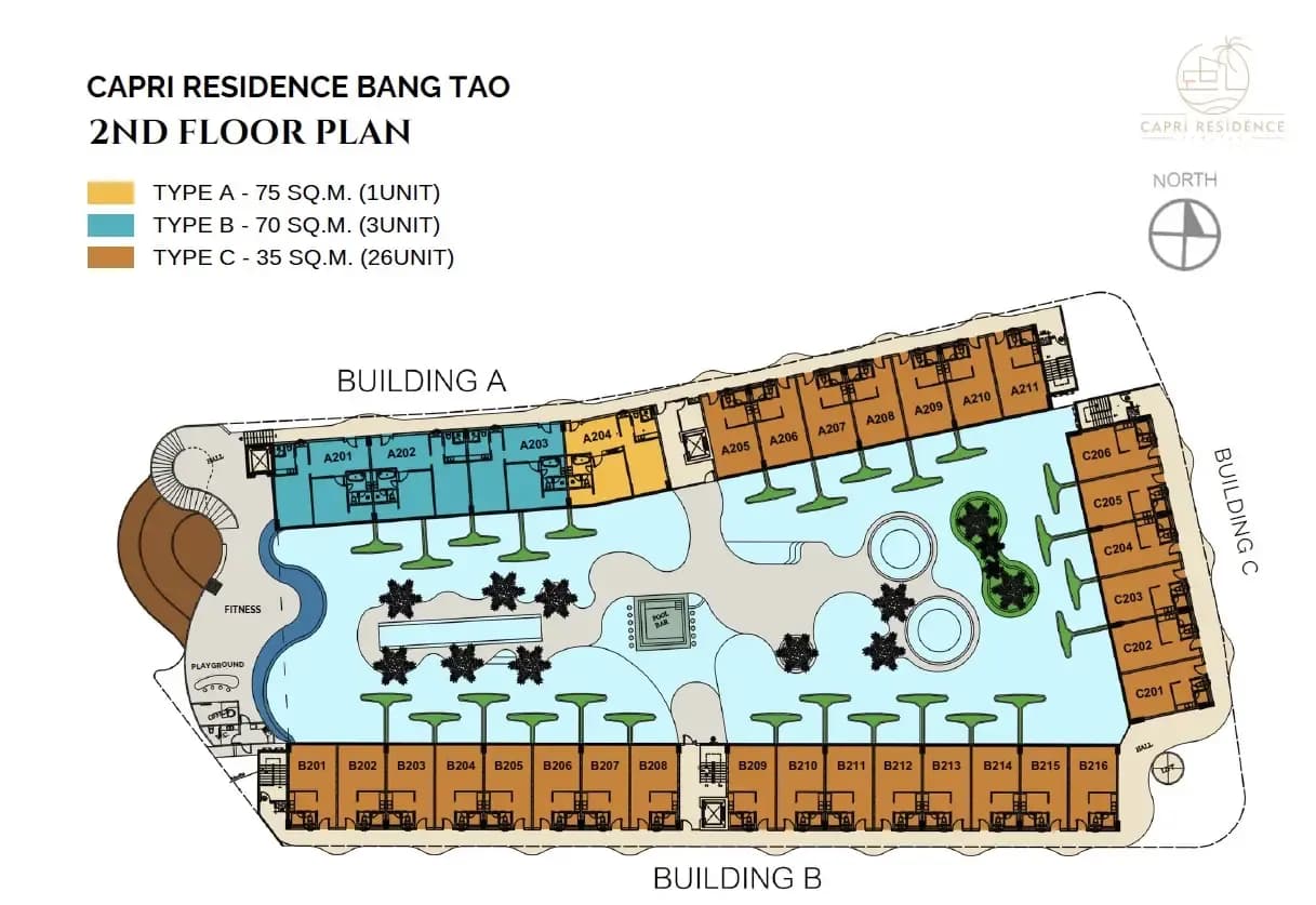 Capri Residence Bangtao — Floor plans 2