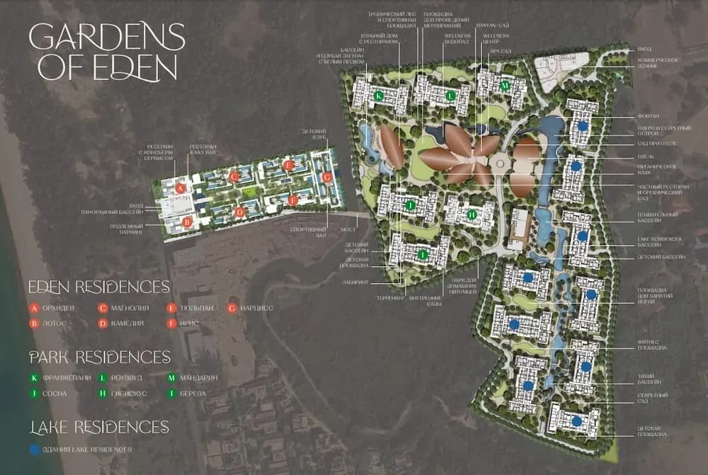 Park Residence — Floor plans 1