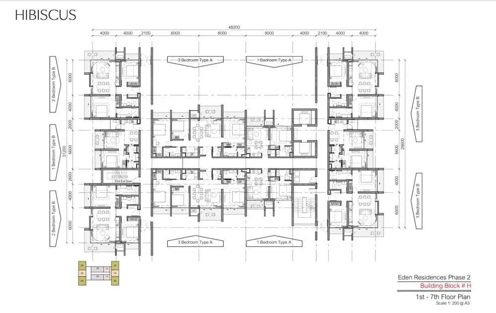 Park Residence — Floor plans 3