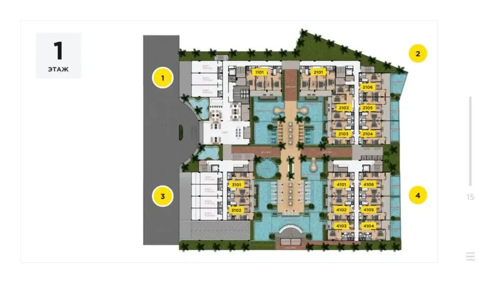 Rawayana Beachfront Village — Floor plans 3