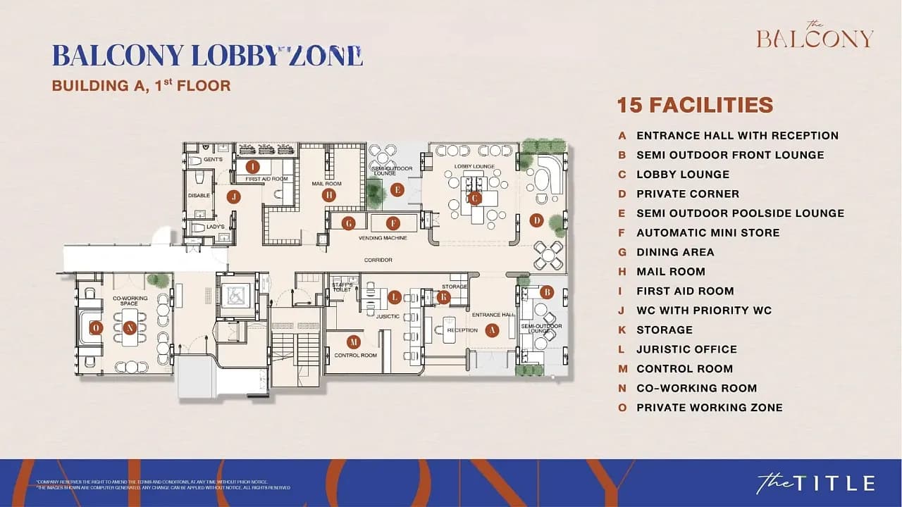 The Title Balcony — Floor plans 4
