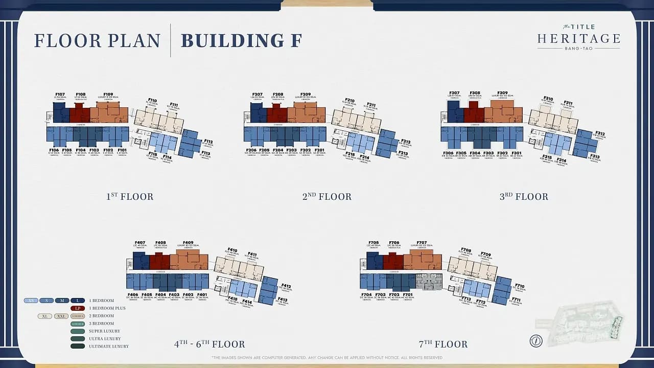 The Title Heritage — Floor plans 8