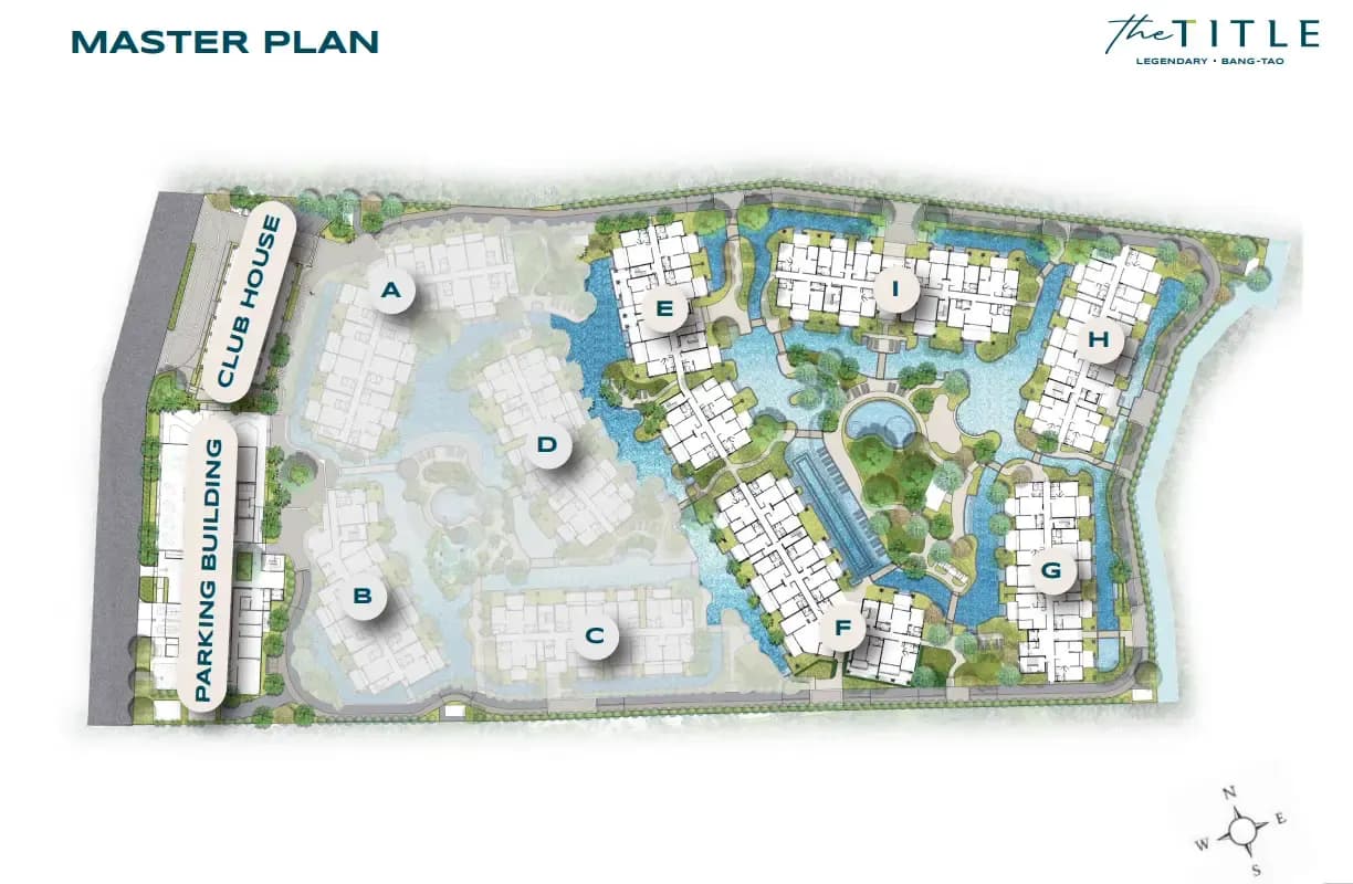 The Title Legendary Bang-Tao — Floor plans 1