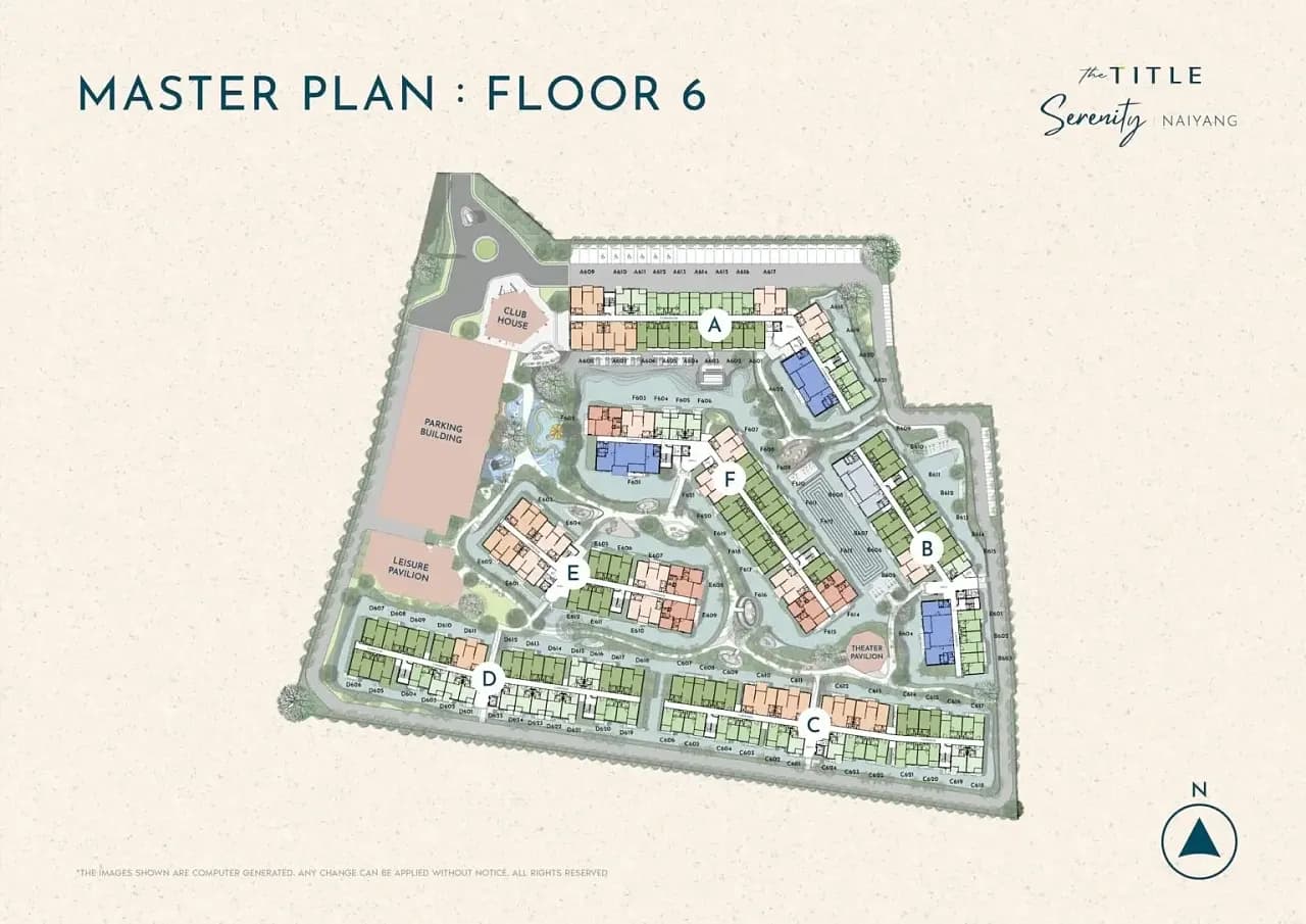The Title Serenity — Floor plans 8